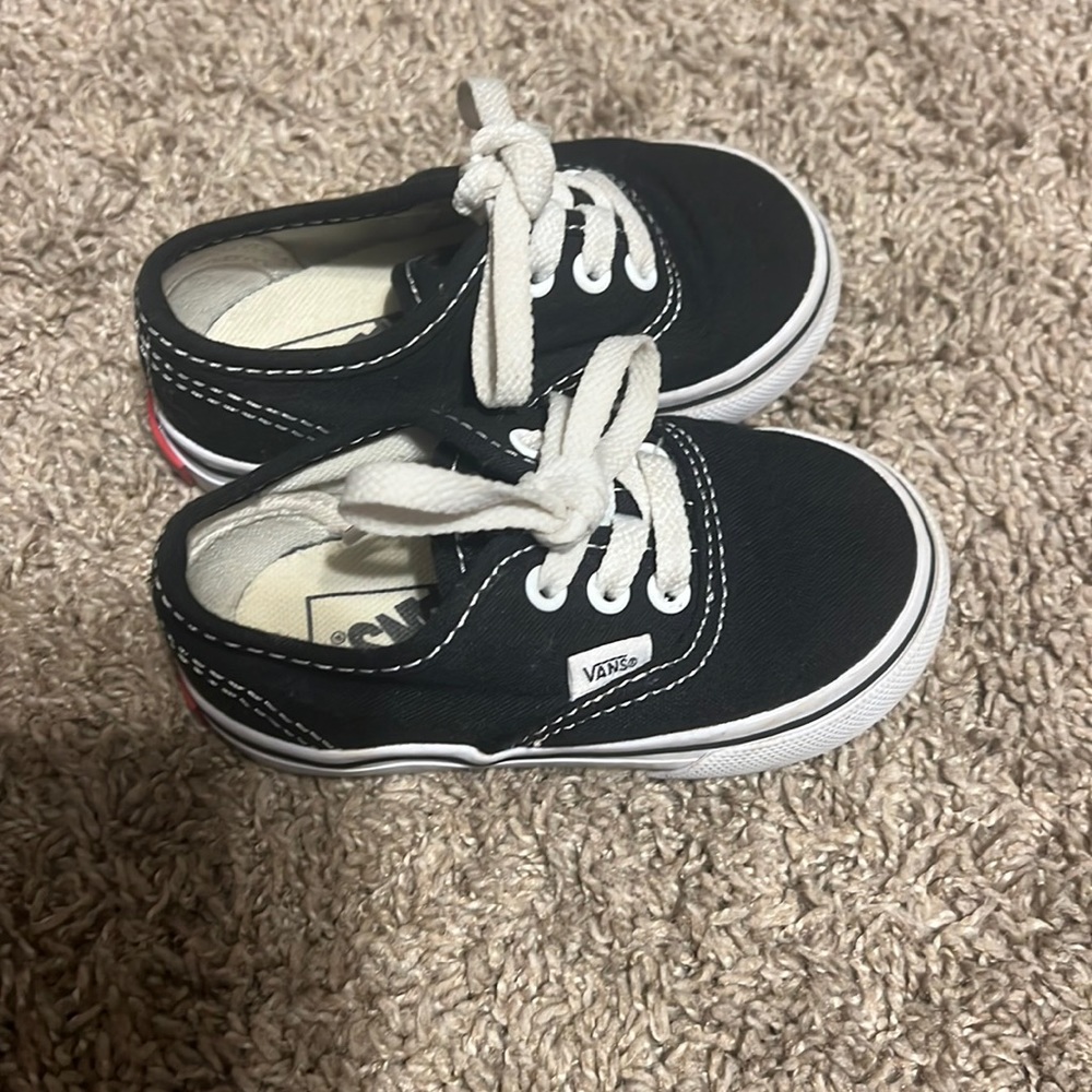 Toddler vans shoes size 5